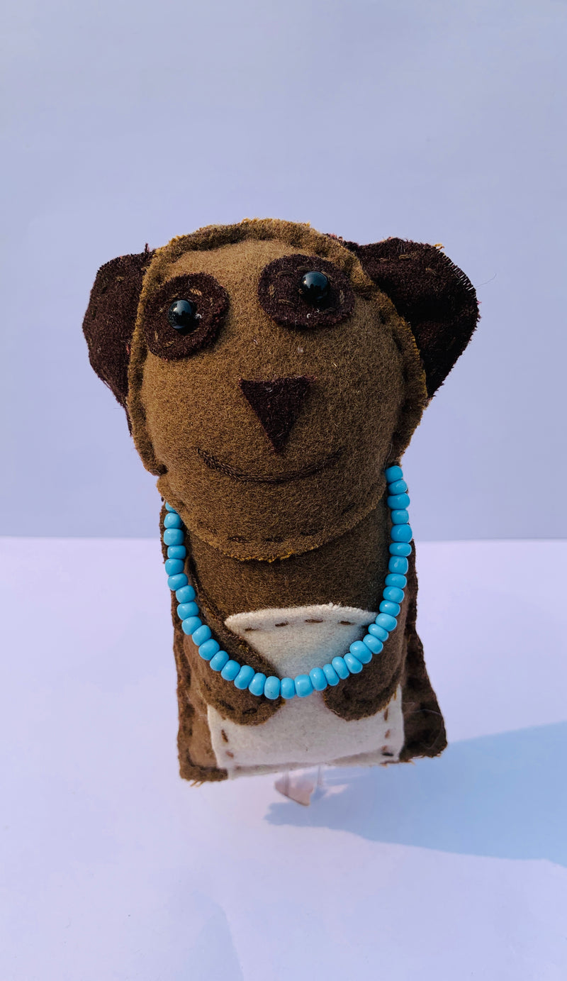 Handmade Meerkat Finger Puppets