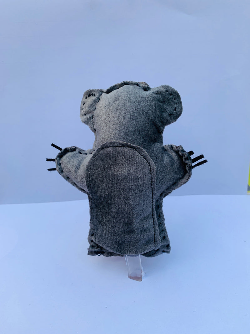 Handmade Koala Finger Puppets