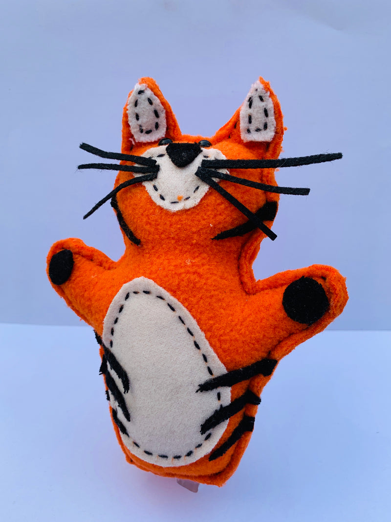 Kindness the Tiger 🐅 Handmade Finger Puppet