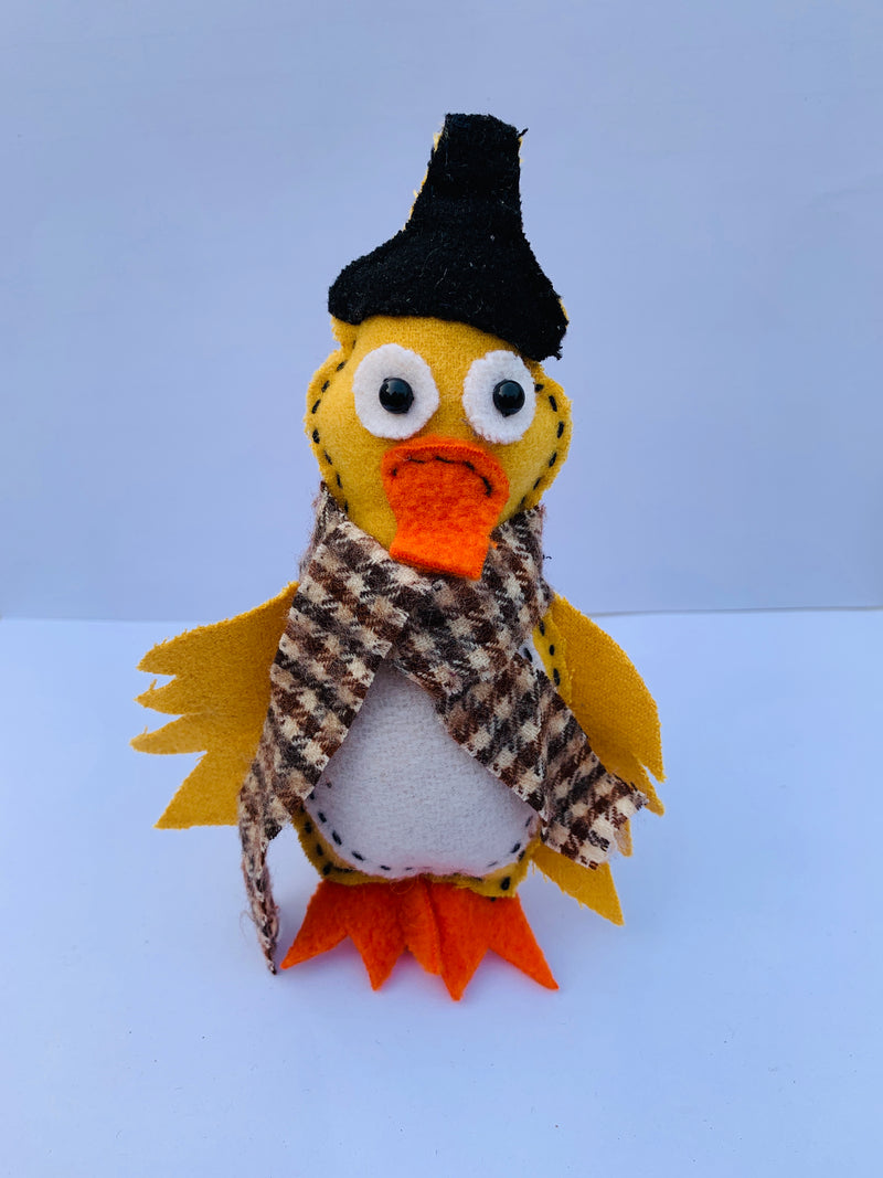 Handmade Duck Finger Puppets