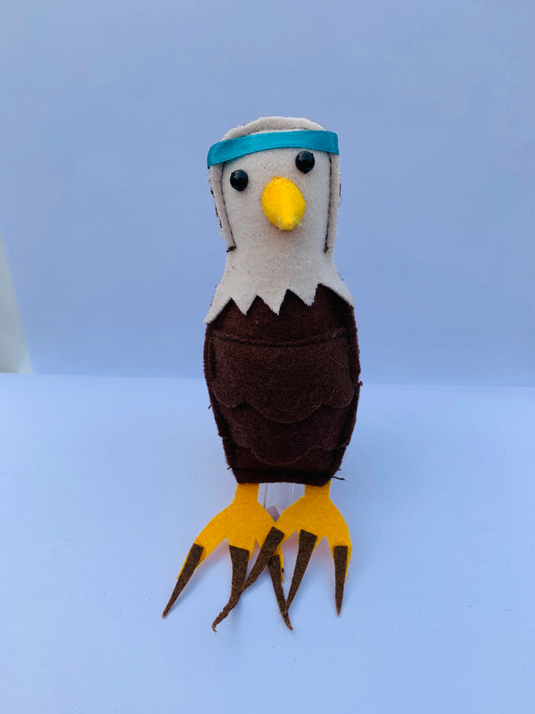 Peace the Eagle 🦅 Handmade Finger puppet