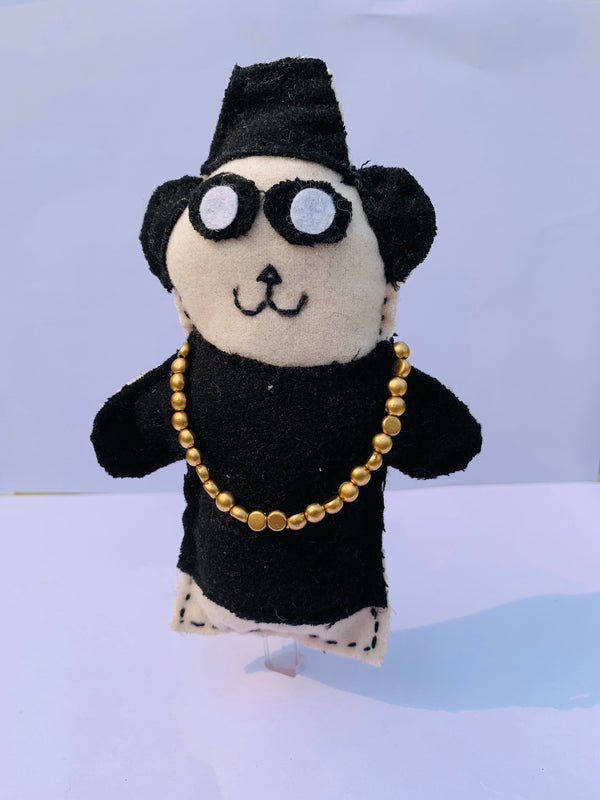 Faithfulness the Panda 🐼 Handmade finger puppet